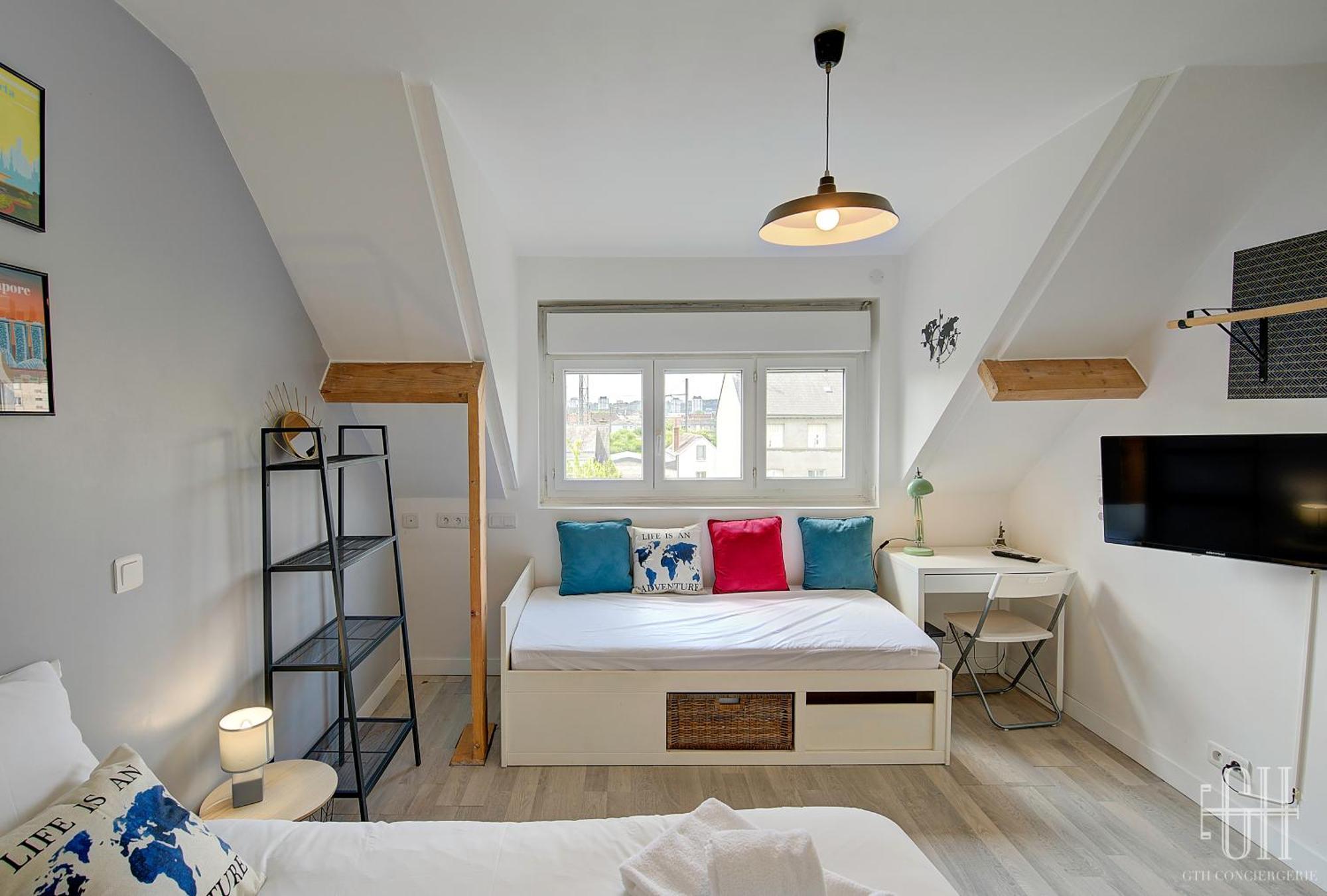 Apartament Le Qg Tours Zewnętrze zdjęcie