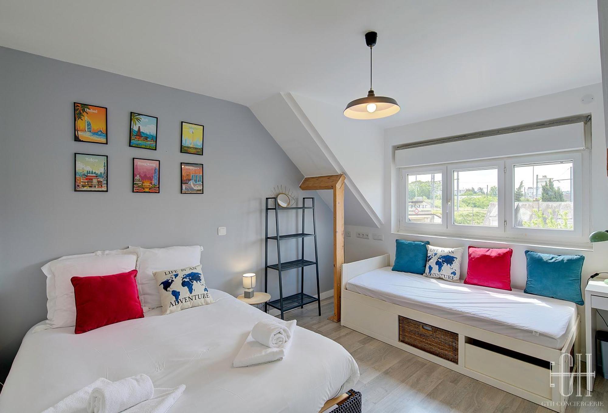 Apartament Le Qg Tours Zewnętrze zdjęcie